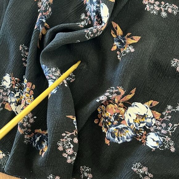 Free People Snap Out of It Floral Swing Tunic Dress L Boho TV Worn Reign Edwards - Picture 8 of 9